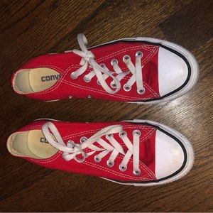 Red converse